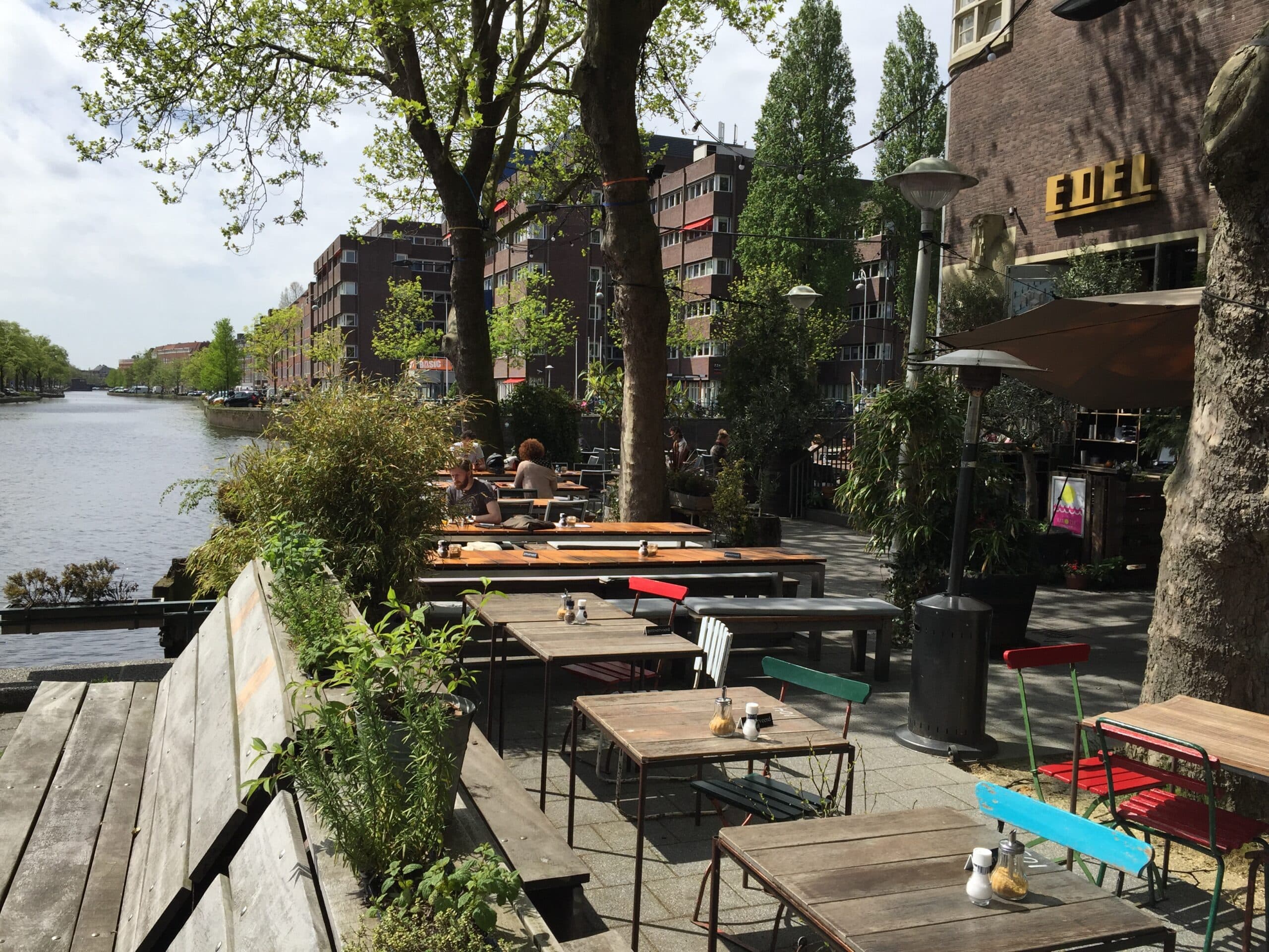 Leukste terrassen aan het water