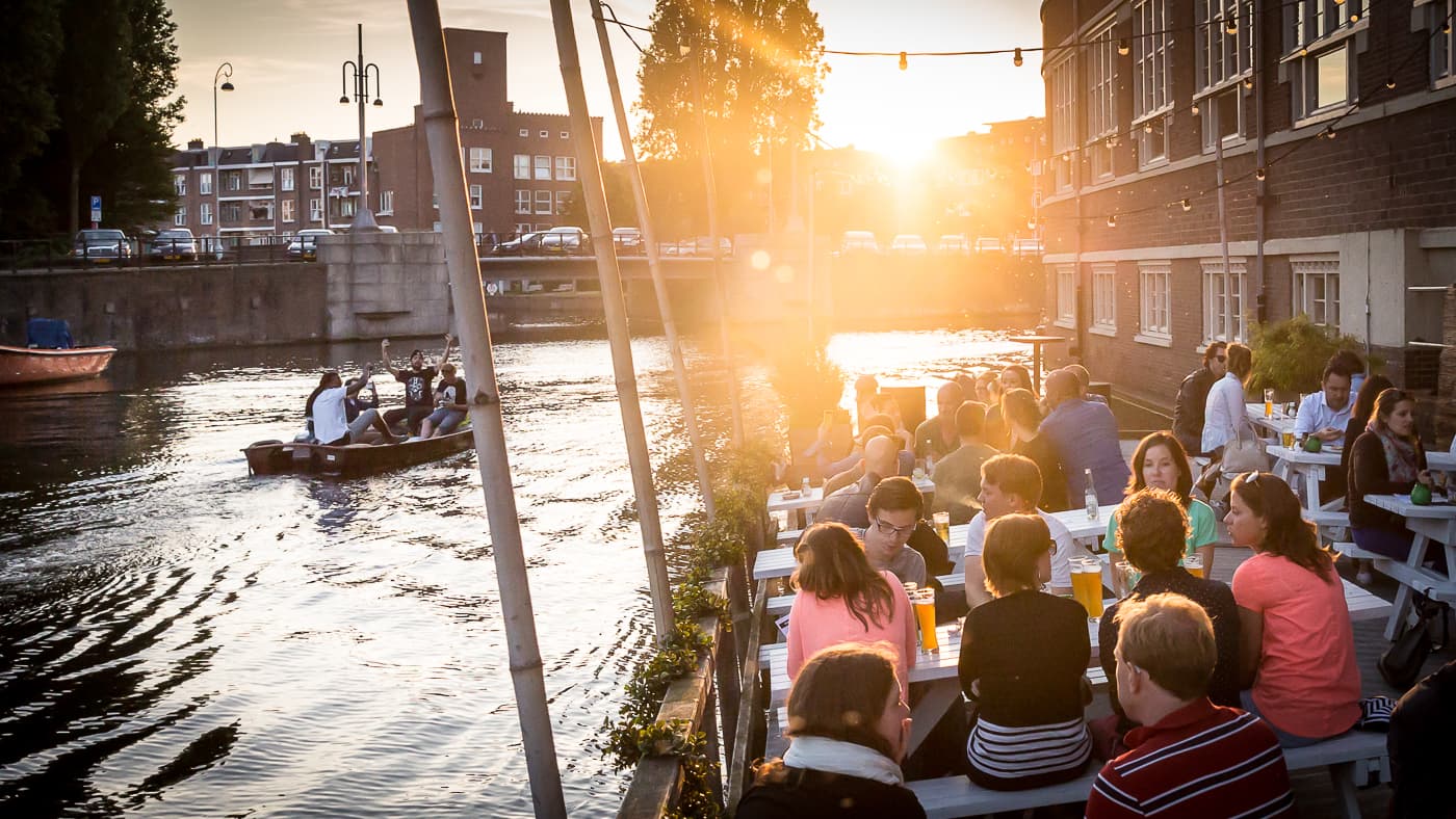 De beste terrassen van Amsterdam