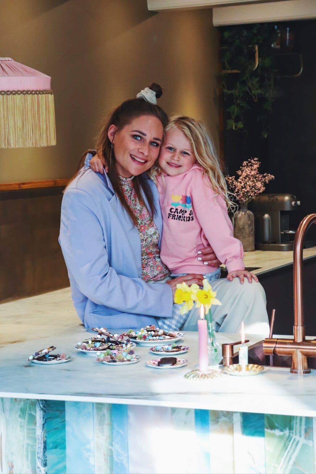 Chocolade Paas recept met kids